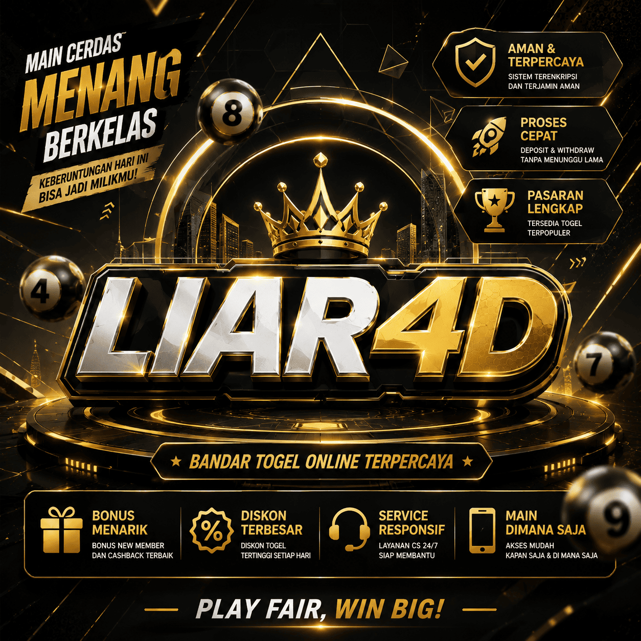 Banner LIAR4D Cyber Blue